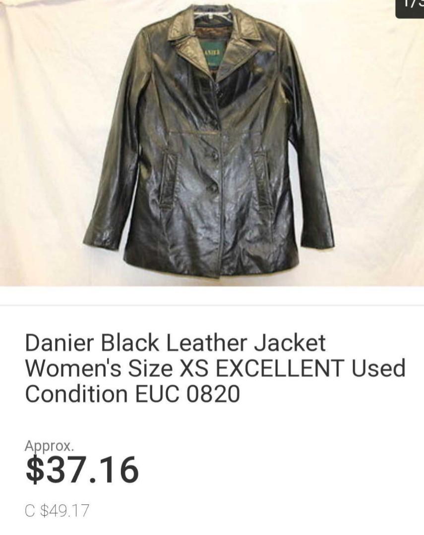 danier leather jacket womens
