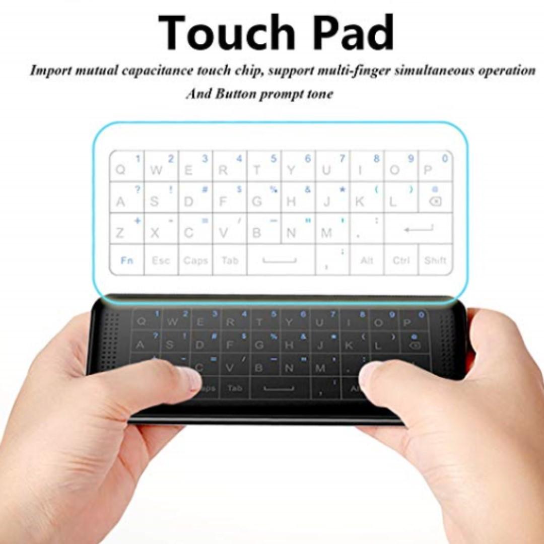 P11 Air mouse Rechargeable, H1 Backlit Mini Portable ...