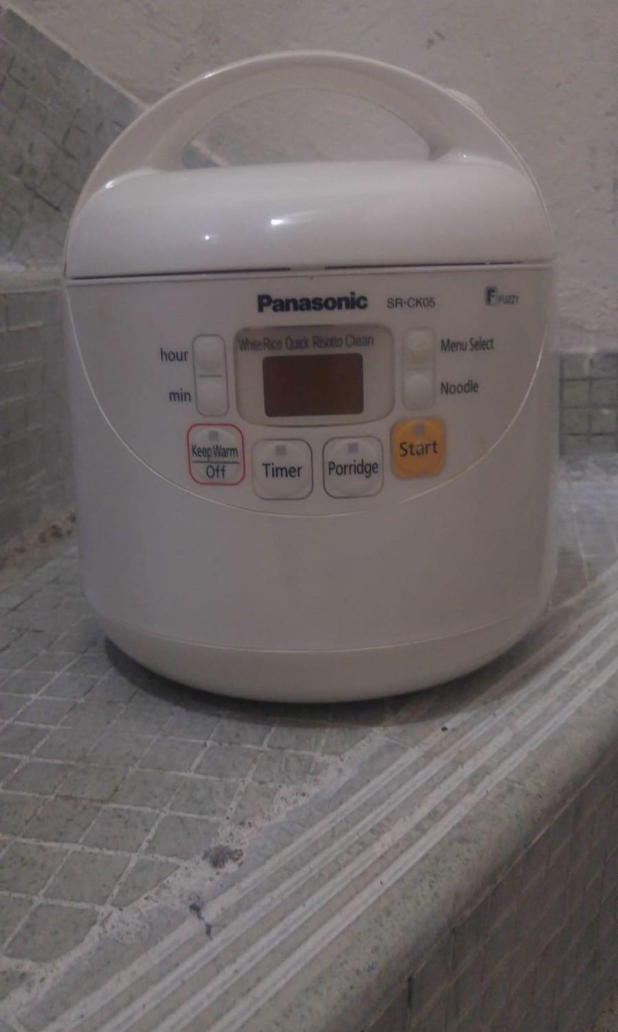 panasonic srck05 rice cooker 飯煲, 家庭電器, 廚房電器, 鍋具 Carousell
