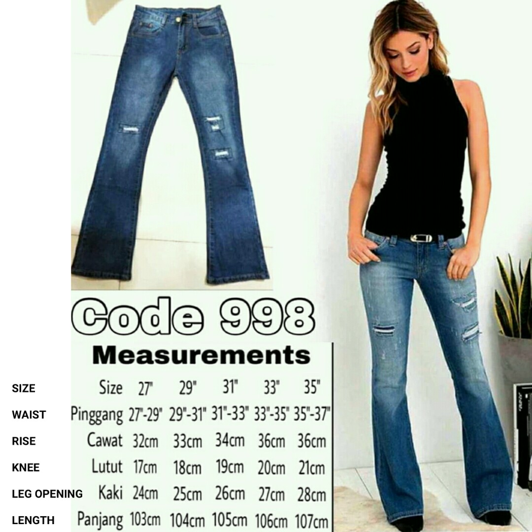plus size ripped bootcut jeans