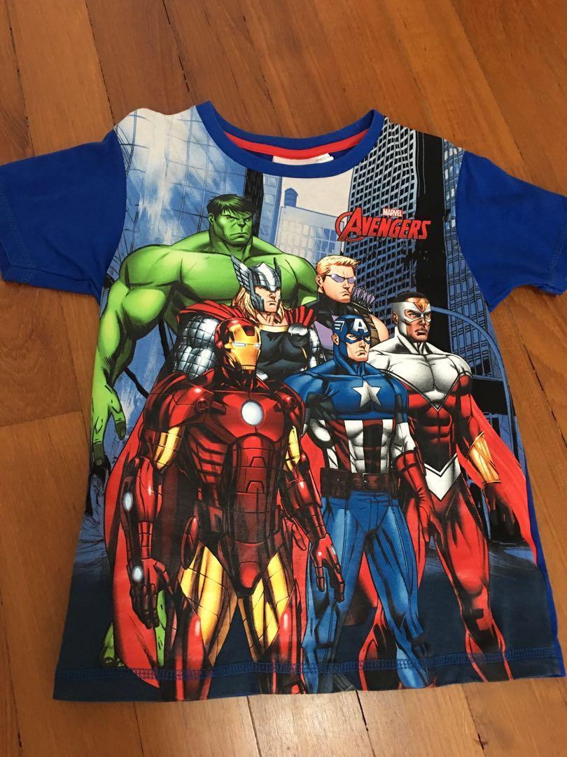 avengers t shirt for kids