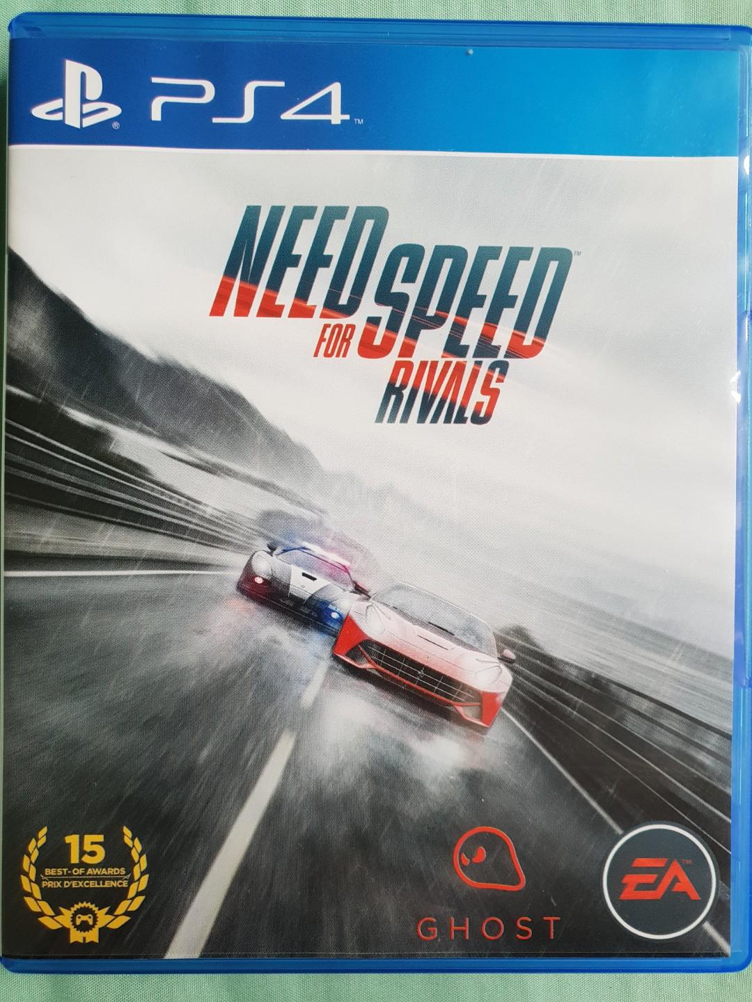 Ps4 Need For Speed Rivals Toys Games Video Gaming Video Games On Carousell