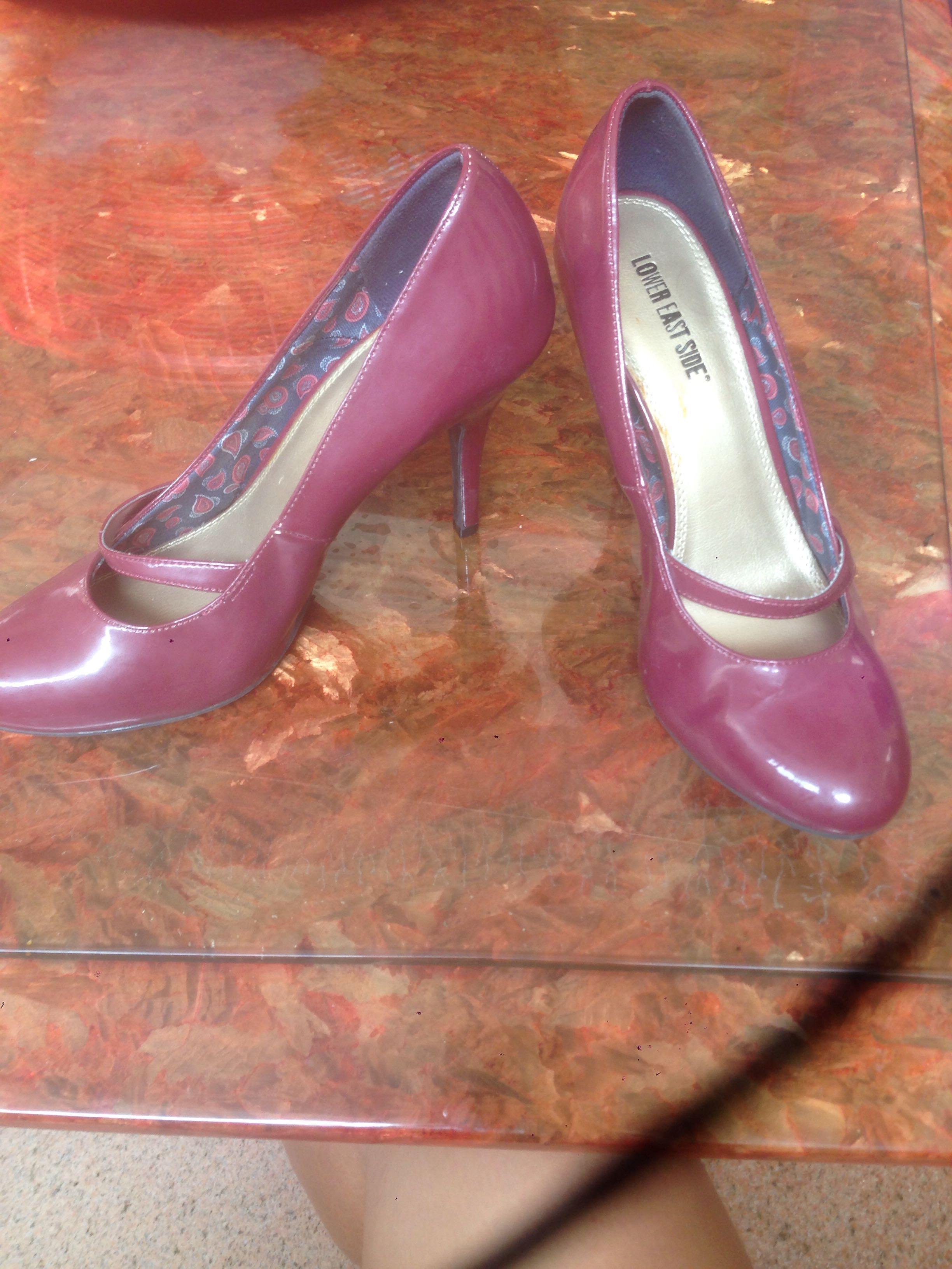 Purple high heels size 11 (42), Fesyen 