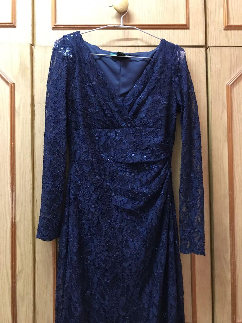Ralph Lauren prom evening dress