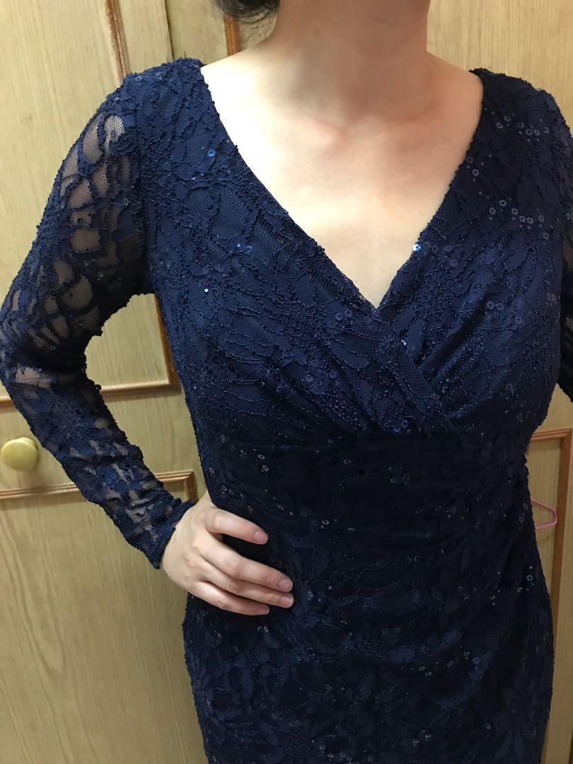 Ralph Lauren prom evening dress