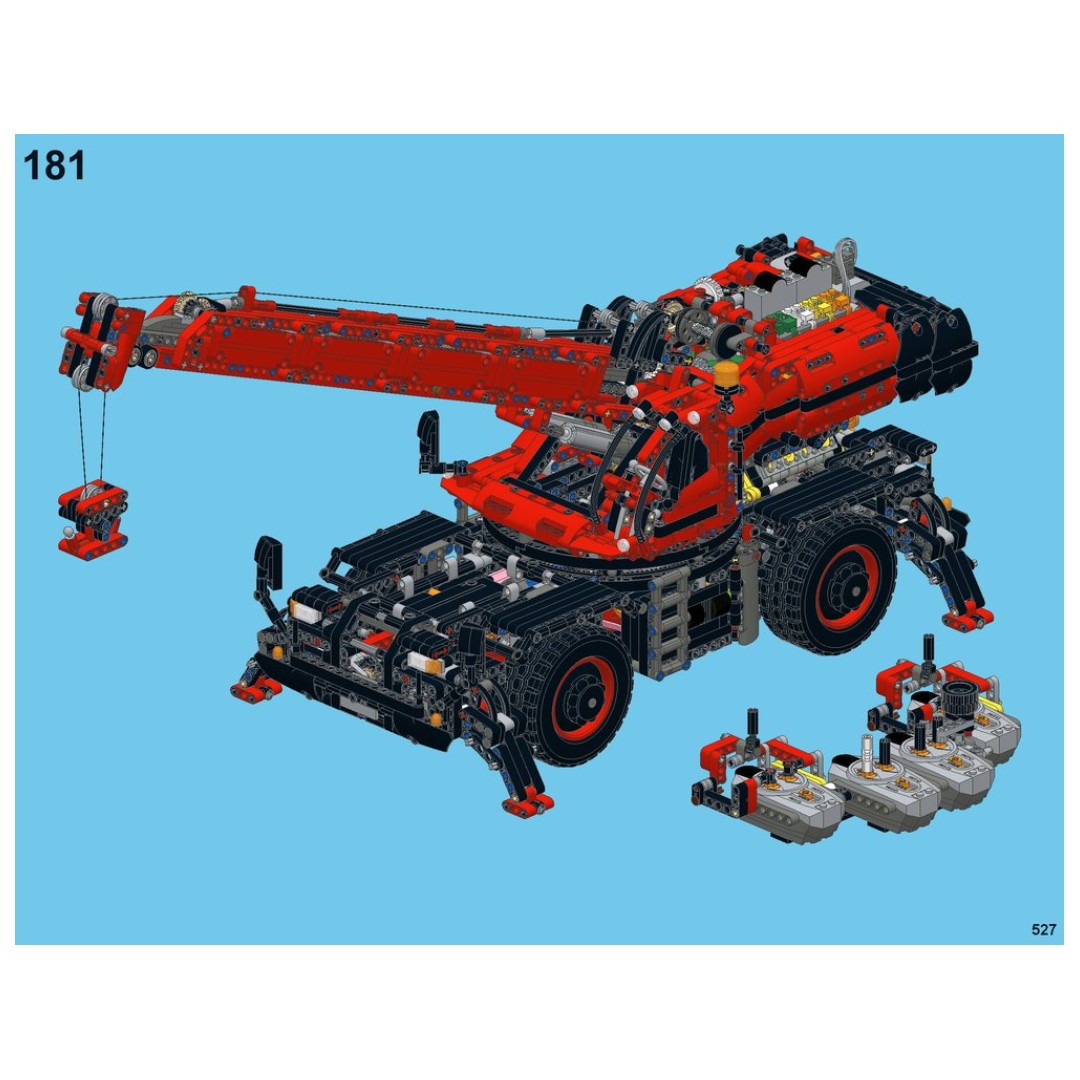 lego rough terrain crane mods