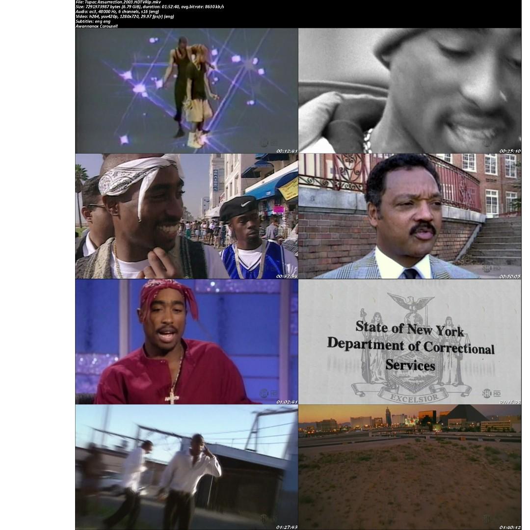 [RentAMovie] TUPAC RESURRECTION (2003), Hobbies & Toys, Music & Media