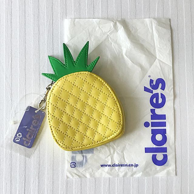 Pineapple coin purse deals