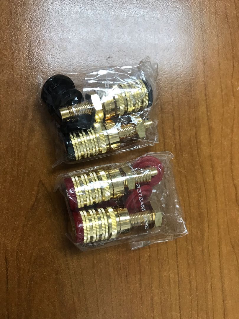 Speaker Terminals DIY, Audio, Other Audio Equipment on Carousell
