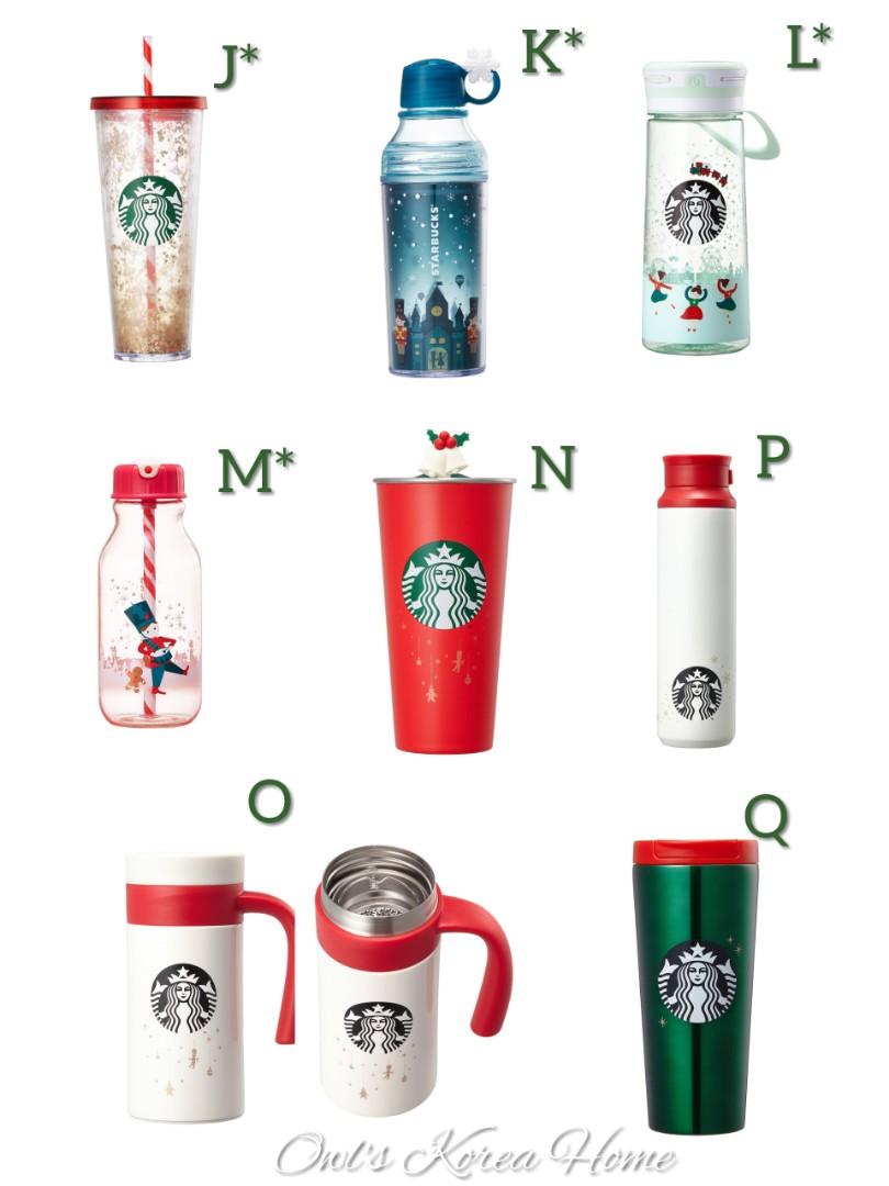 Starbucks Korea 2018 LED Lena Nutcracker Waterbottle Tumbler 473ml