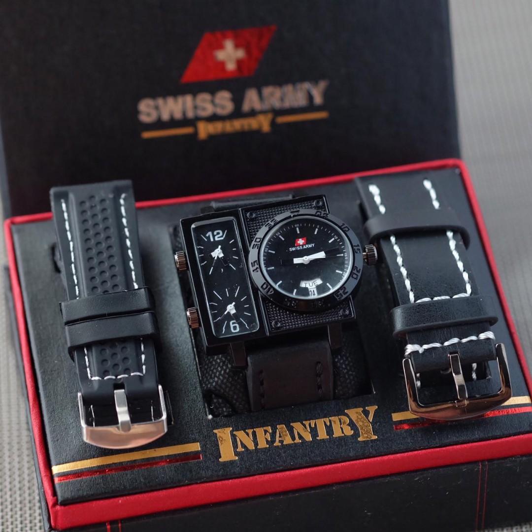 Swiss army infantry triple shop time original