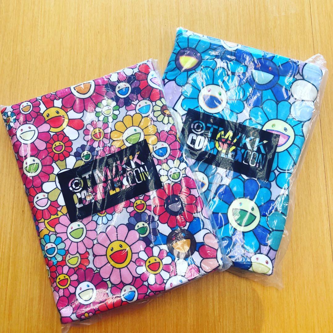 Takashi Murakami x ComplexCon Flower Towel (Pink/ Blue) 村上隆毛巾 ...