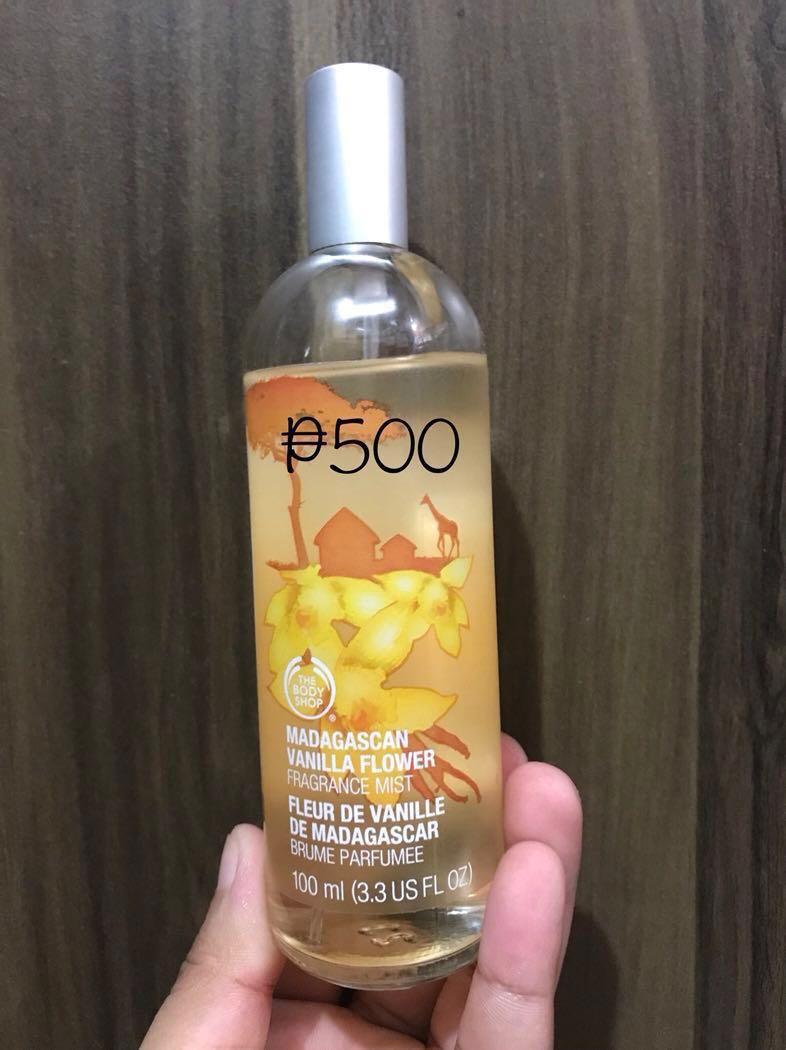 The body shop madagascan vanilla flower fragrance 2025 mist