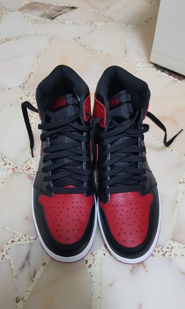 US 9 Air Jordan One Banned, Men's 