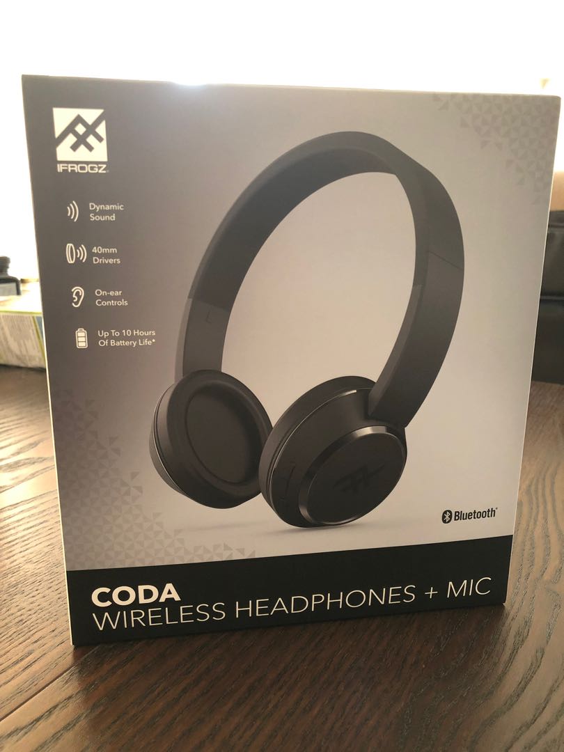 Ifrogz coda wireless 2025 headphones
