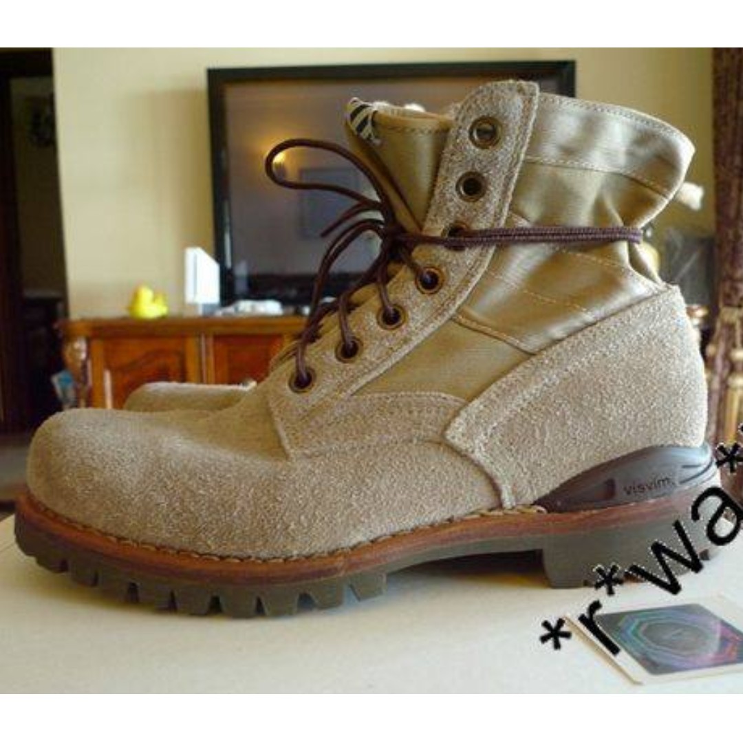 11AW Visvim 7 Hole 73 Folk - Sand x Beige - US 9, 男裝, 鞋, 西裝鞋