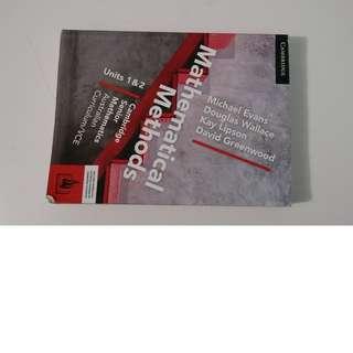 Maths Methods 1/2