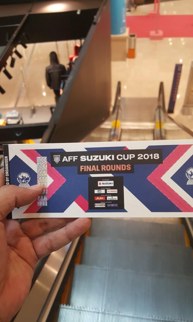 2018 Aff Suzuki Cup Semi Final Tickets Tickets Vouchers Event Tickets On Carousell