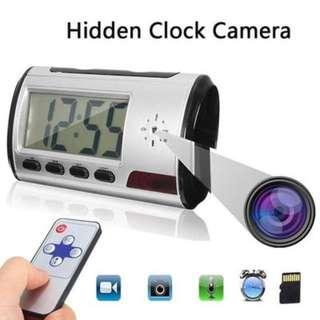 Digital Clock Hidden Camera Spy DVR USB Motion Alarm Video Audio Recorder