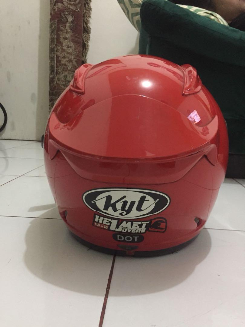 2 HELM KYT FULL MODIF GANTENG