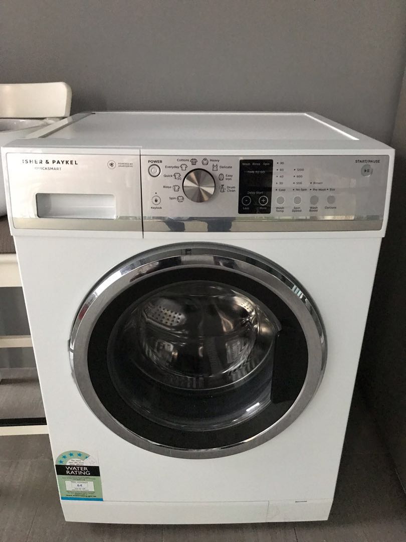 7.5kg Fisher and Paykel washing machine, TV & Home Appliances, Washing Machines and Dryers on