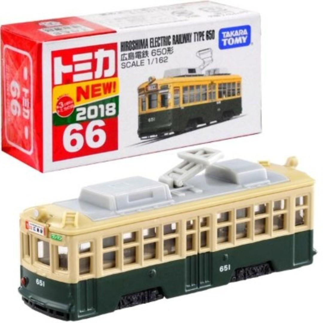 現貨特價原裝正版日本版takara Tomy Tomica No 66 Hiroshima Electric Railway 650 Type 廣島電鐵650型cars 警察車 救護車 電單車 電車 合金車 車仔玩具figure 不是bandai Sanrio