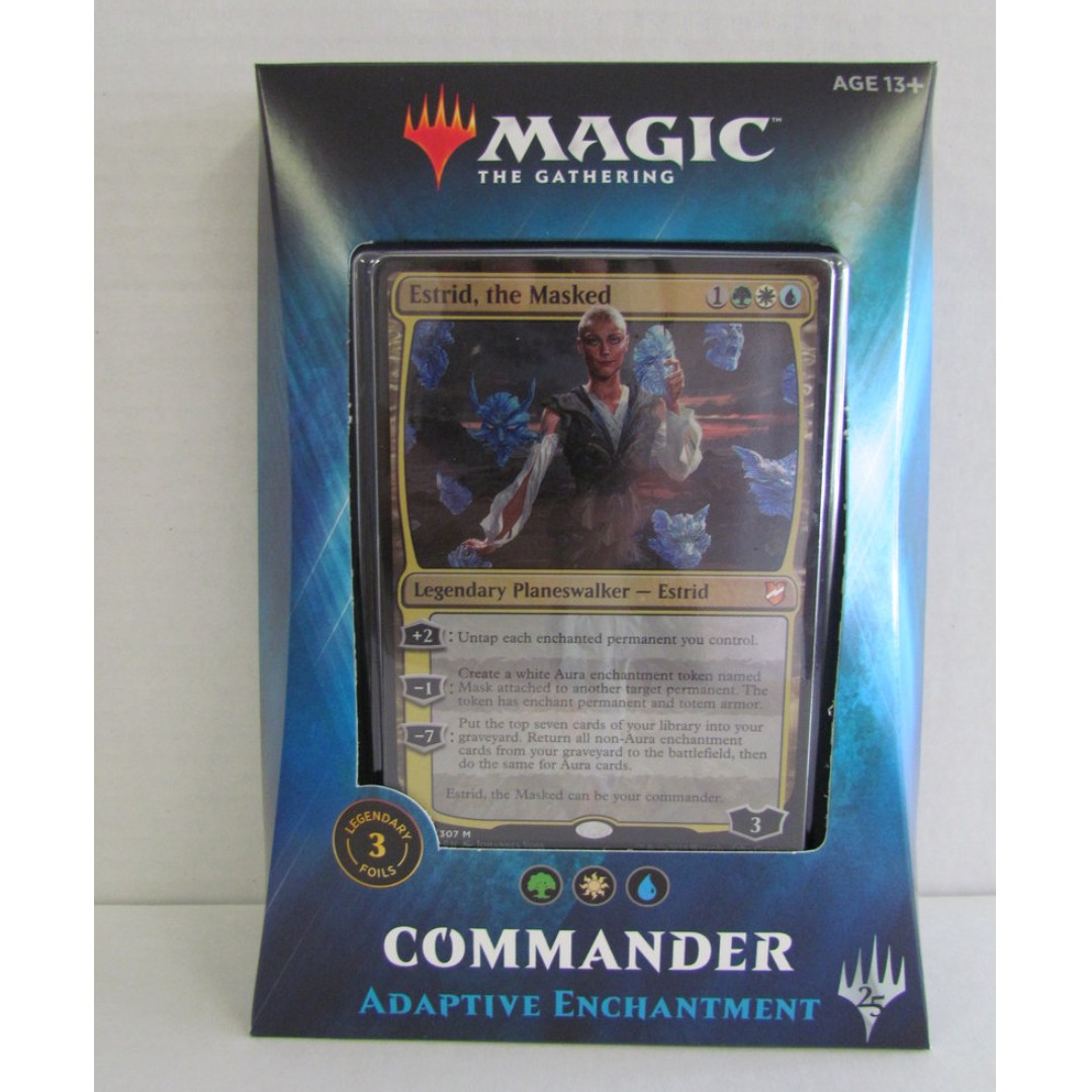 Sealed, New] Adaptive Enchantment Commander 2018 MTG EDH, Hobbies & Toys,  Toys & Games on Carousell