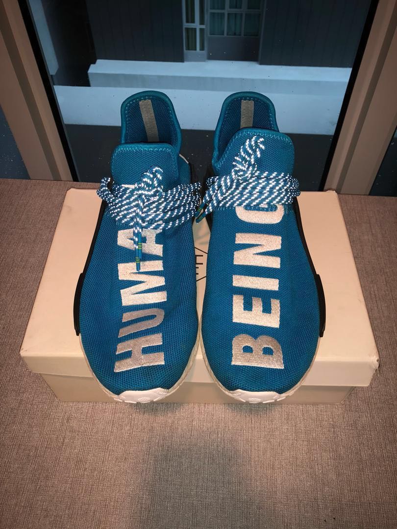 First pictures of the adidas x Pharell NMD HU Afro Pack