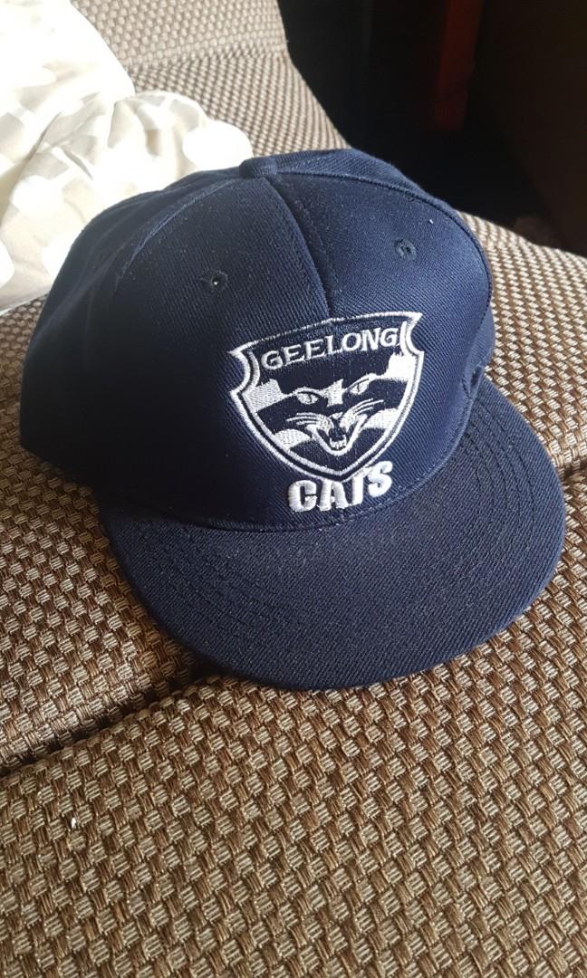 Price Drop Afl Geelong Cats Cap Sports Sports Apparel On Carousell