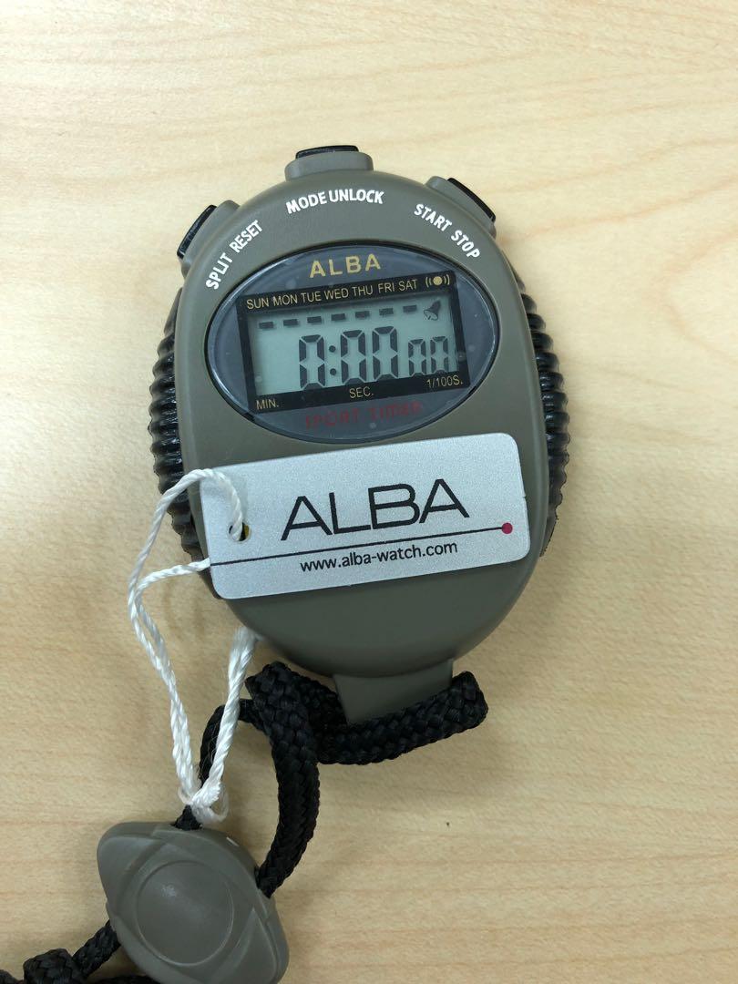 Alba stopwatch hot sale