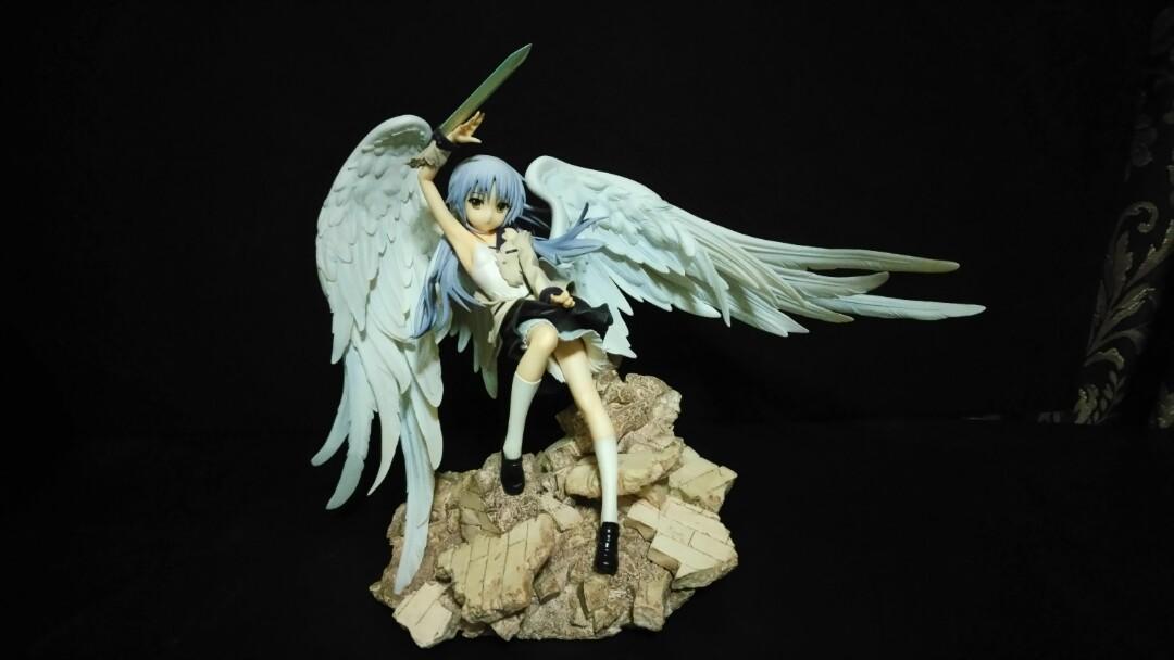 Angel Beats Tenshi Tachibana Kanade 1 8 Figure Broccoli Entertainment J Pop On Carousell Kanade wears a one piece white swimsuit. carousell