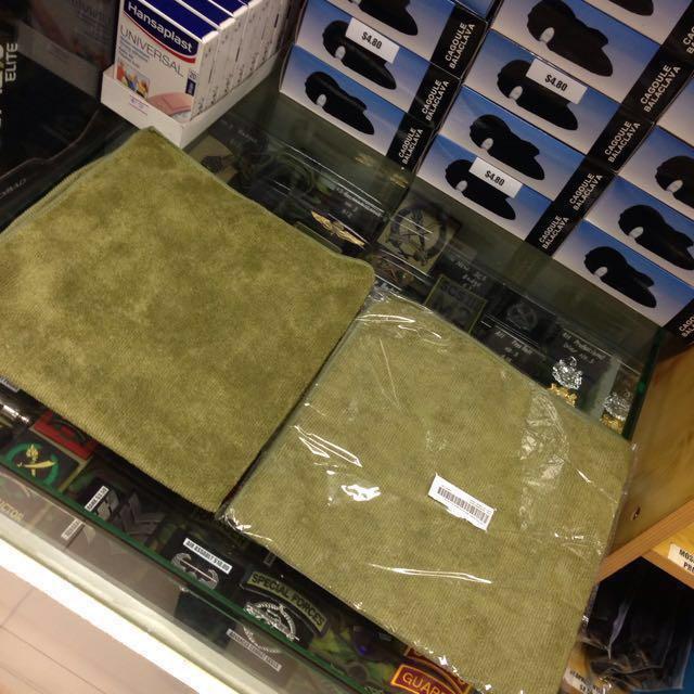 Green Polishing Cloth, Best For Polishing Boots & Firearms. Also Known As Rifle Cleaning Cloth