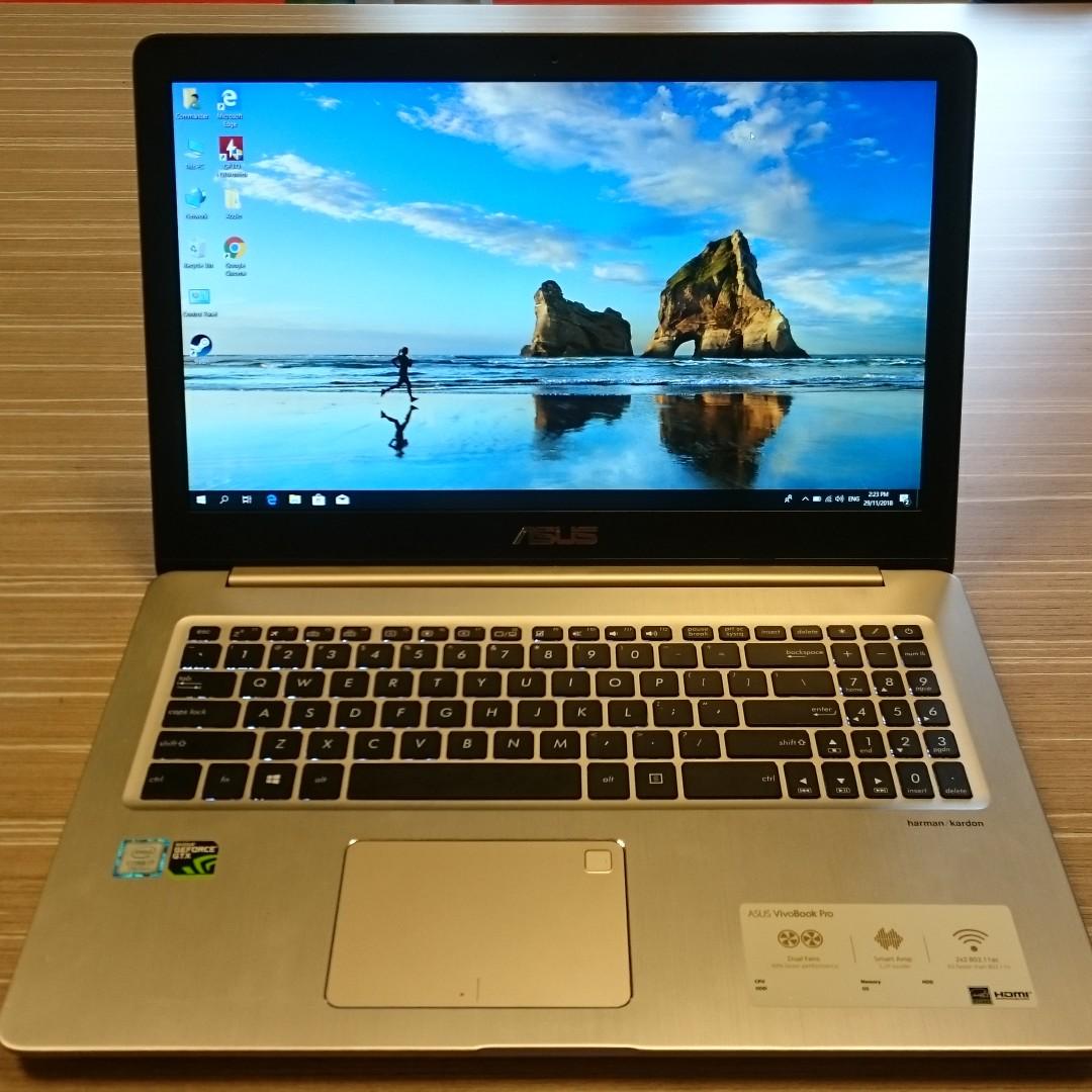 Asus Vivobook Pro 15 Year 2017 Rare High Spec Model Upgrade Electronics Computers Laptops On Carousell