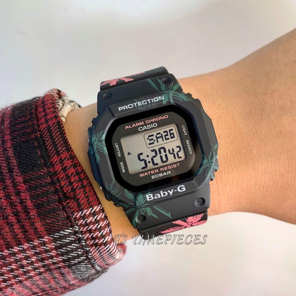 baby g floral watch