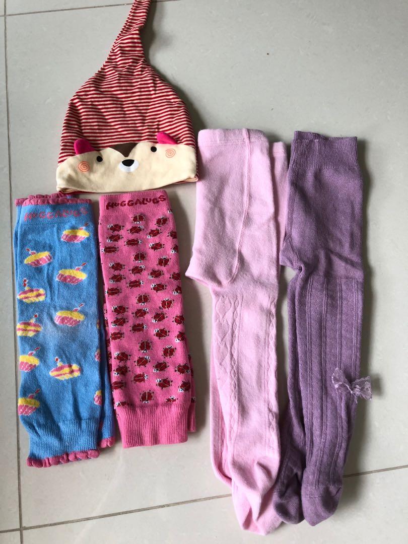 baby girl knitted leggings