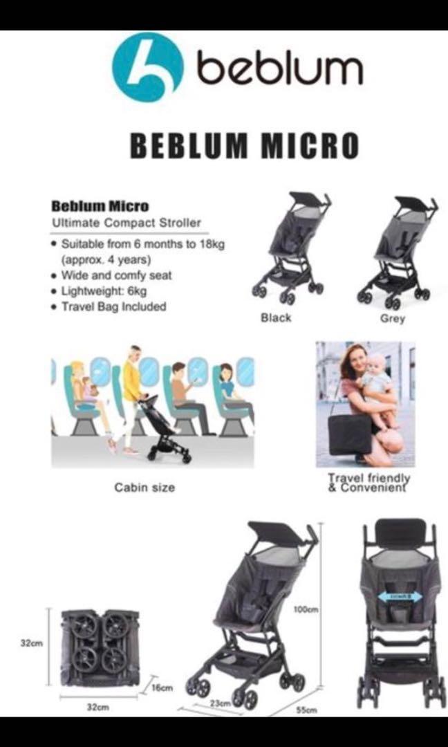 beblum micro stroller review