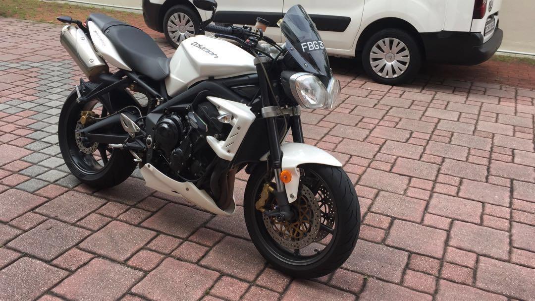triumph street triple 675 for sale
