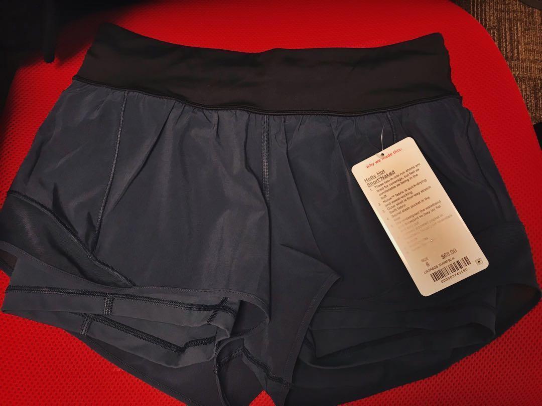 lululemon hotty hot shorts size 8