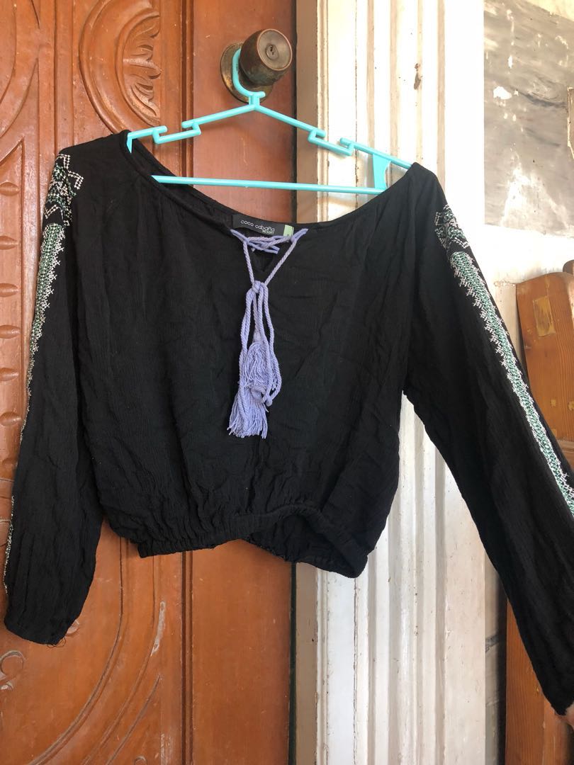 asos boho tops