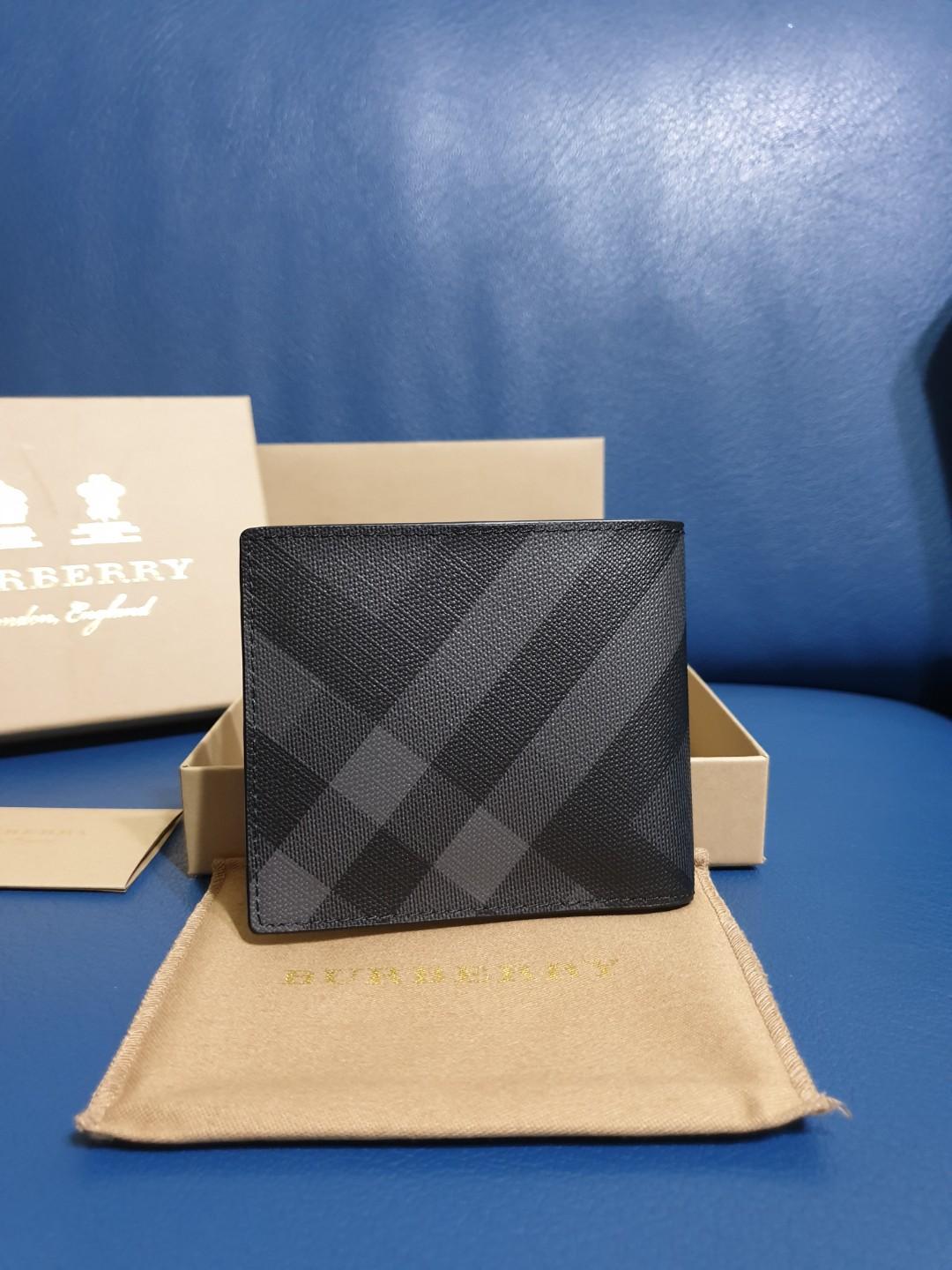 Burberry London Check Bifold Wallet, Luxury, Bags & Wallets on Carousell