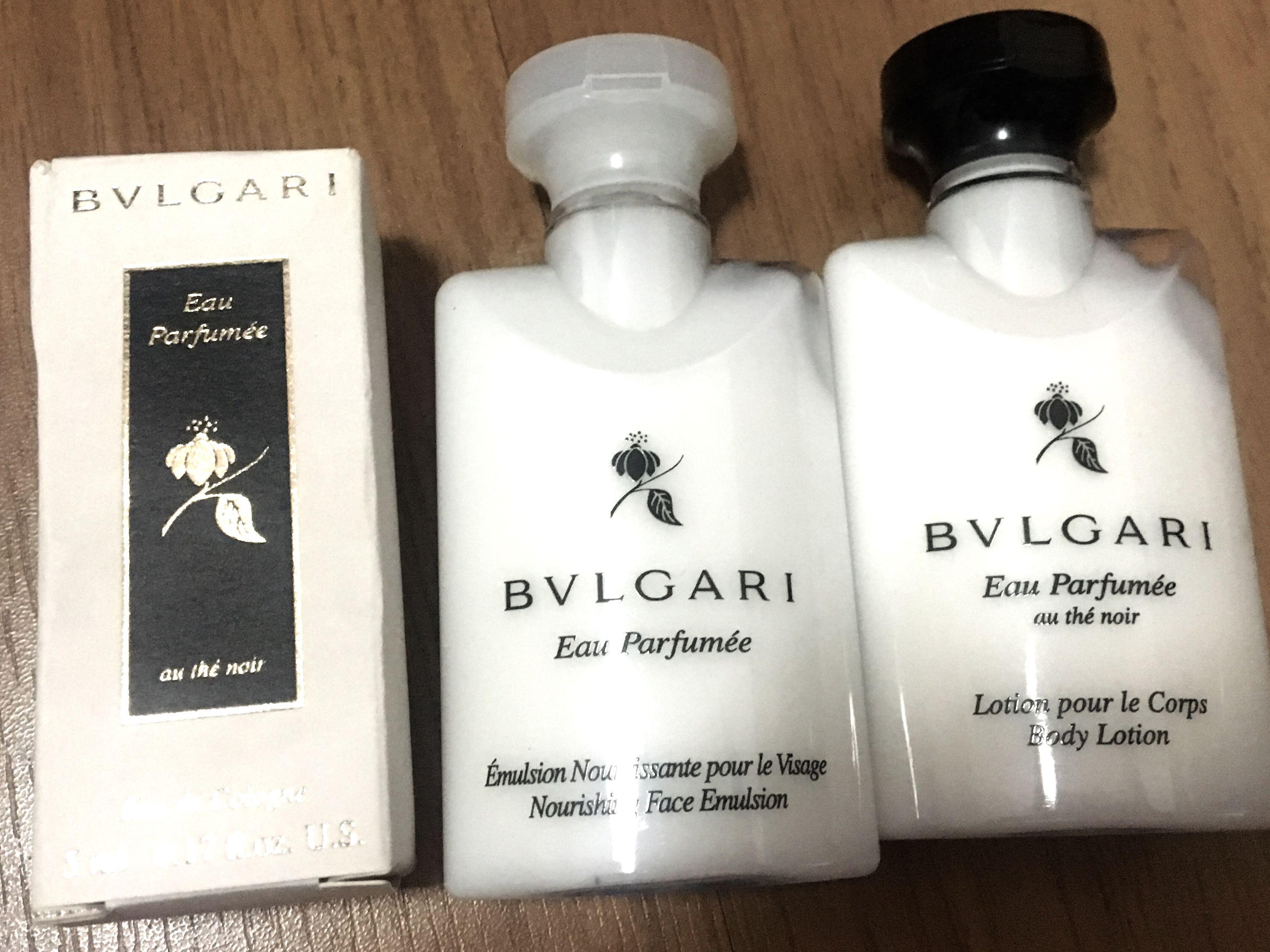 Bvlgari Perfume, Face Emulsion \u0026 Body 