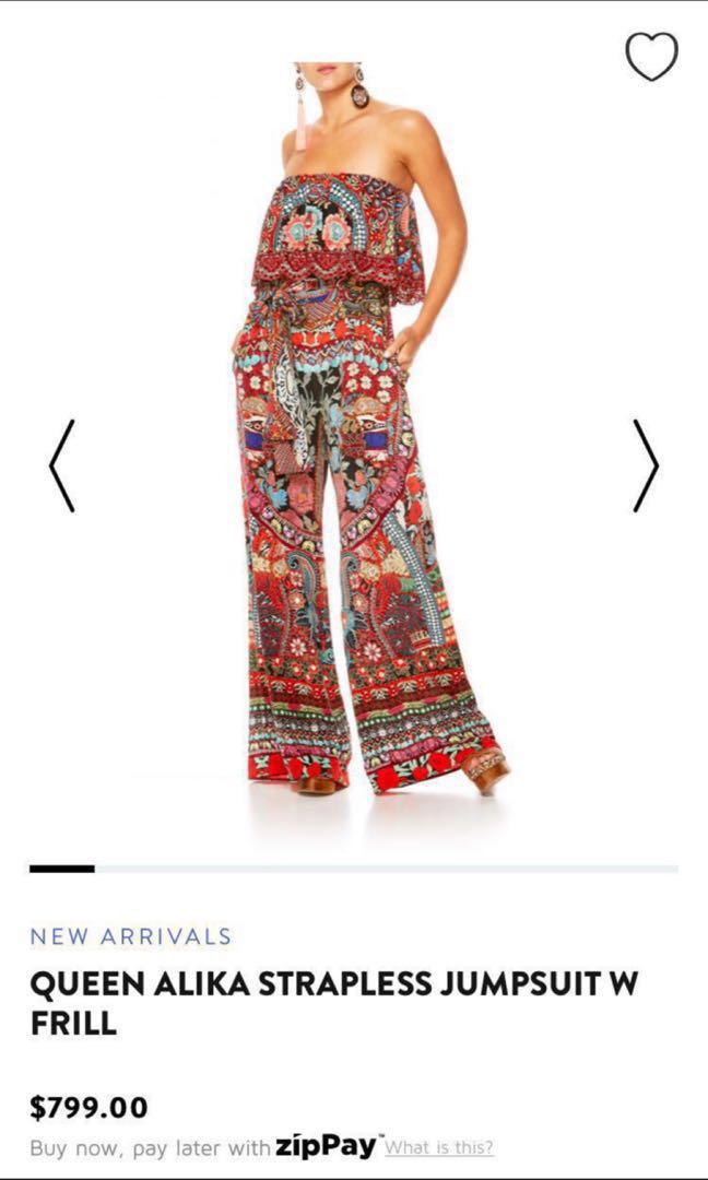 camilla strapless jumpsuit