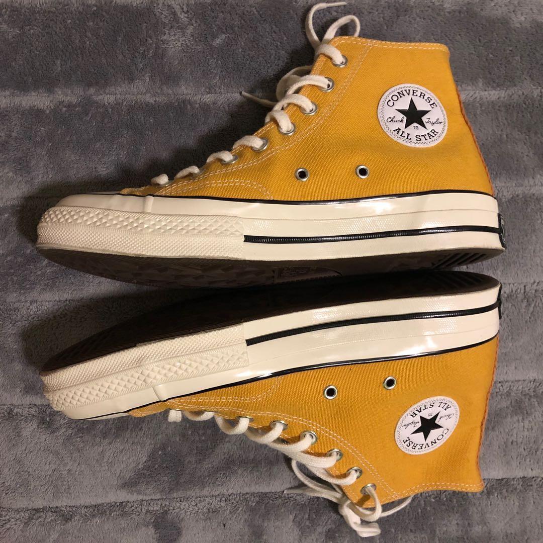 sunflower chuck taylors