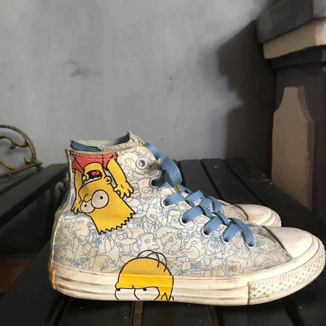 converse x the simpsons