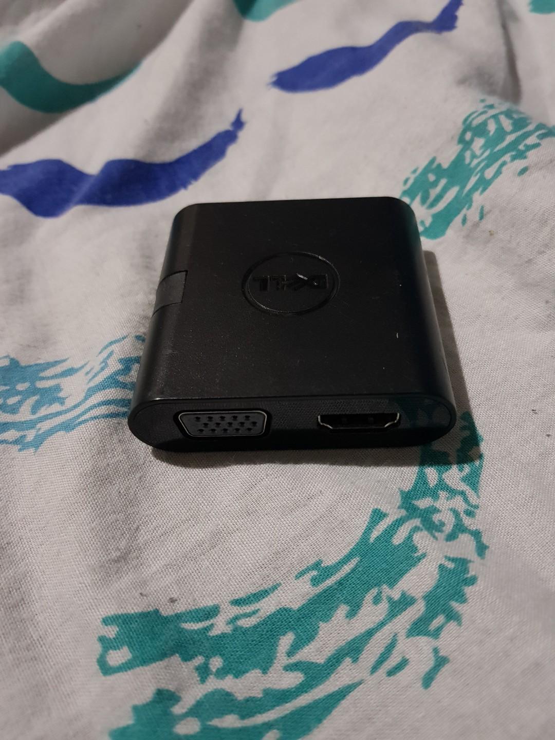 Dell DA-200 Type C Adapter (Category: Cables & Adaptors) located in Makati City. Submitted by jgc97 (Listing ID 202041903, Image 2). Description: Used DELL DA-200 Adapter for XPS laptop or Type C devices going to VGA, HDMI, LAN, USB. RFS: Not really using it anymore #InMakati.
