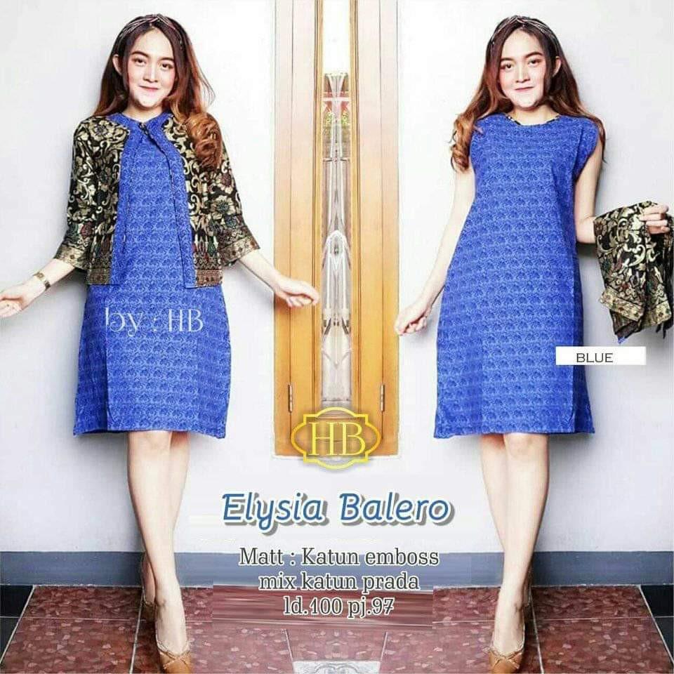 Dress bolero batik cantik
