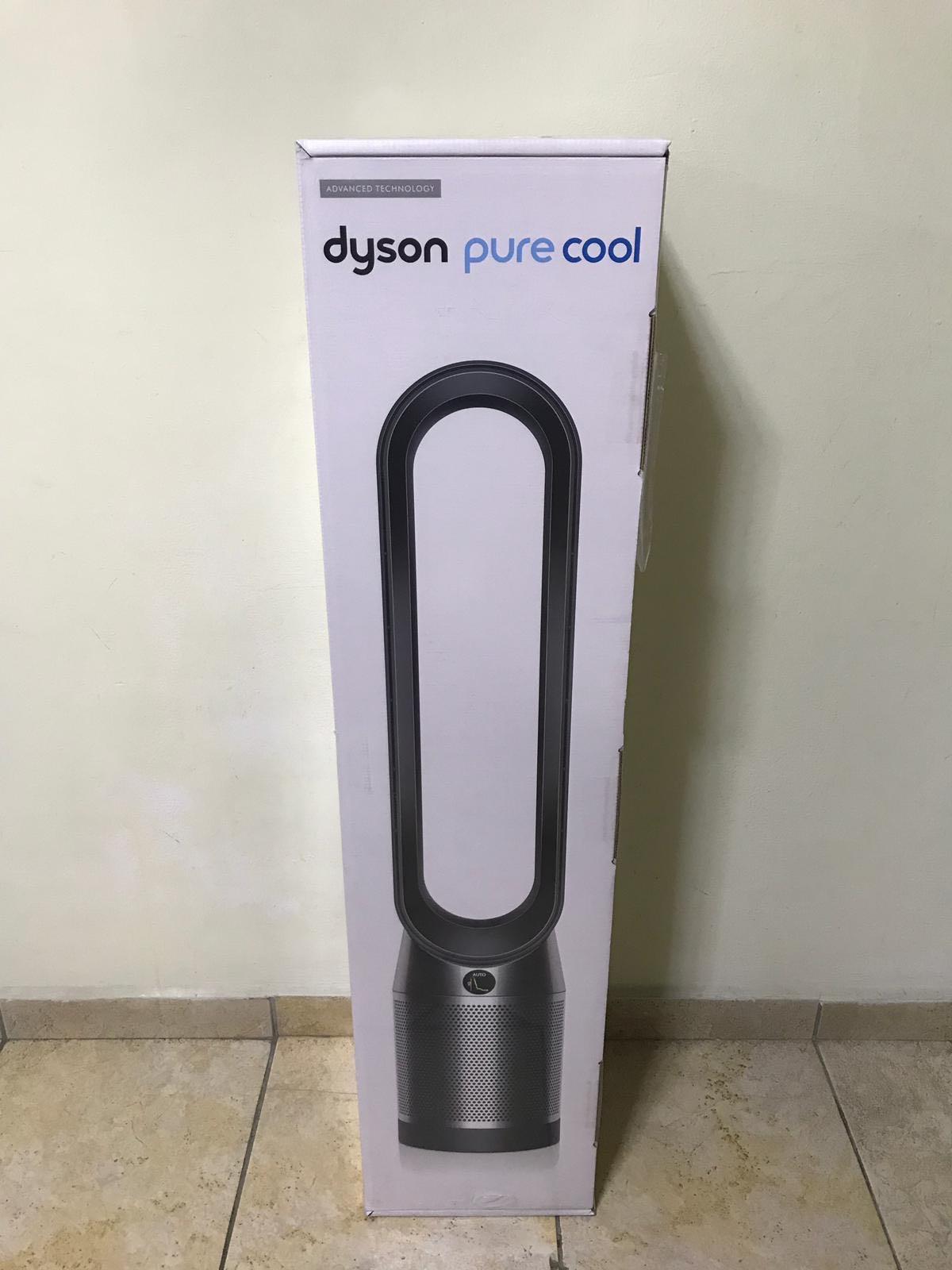 Dyson Pure Cool Purifying Tower Fan Tp04 Nickel Black Home Appliances Cooling Air Care On Carousell