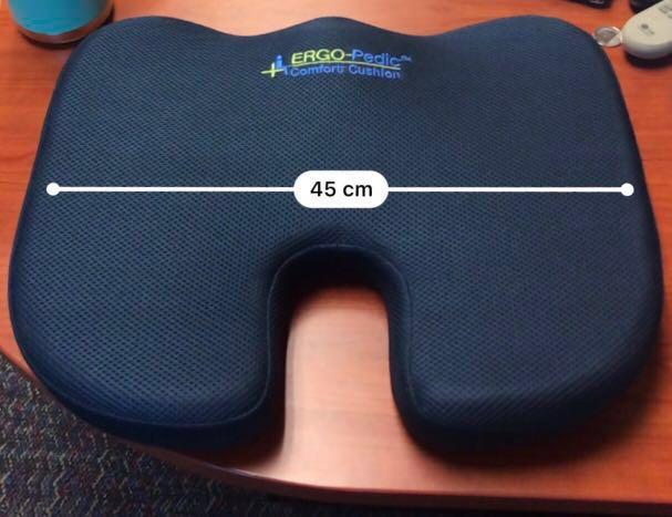 Ergo pedic seat cushion Coccyx