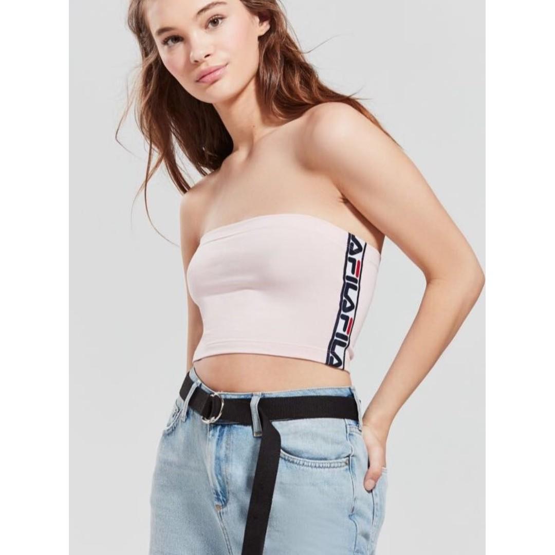 fila crop top urban outfitters