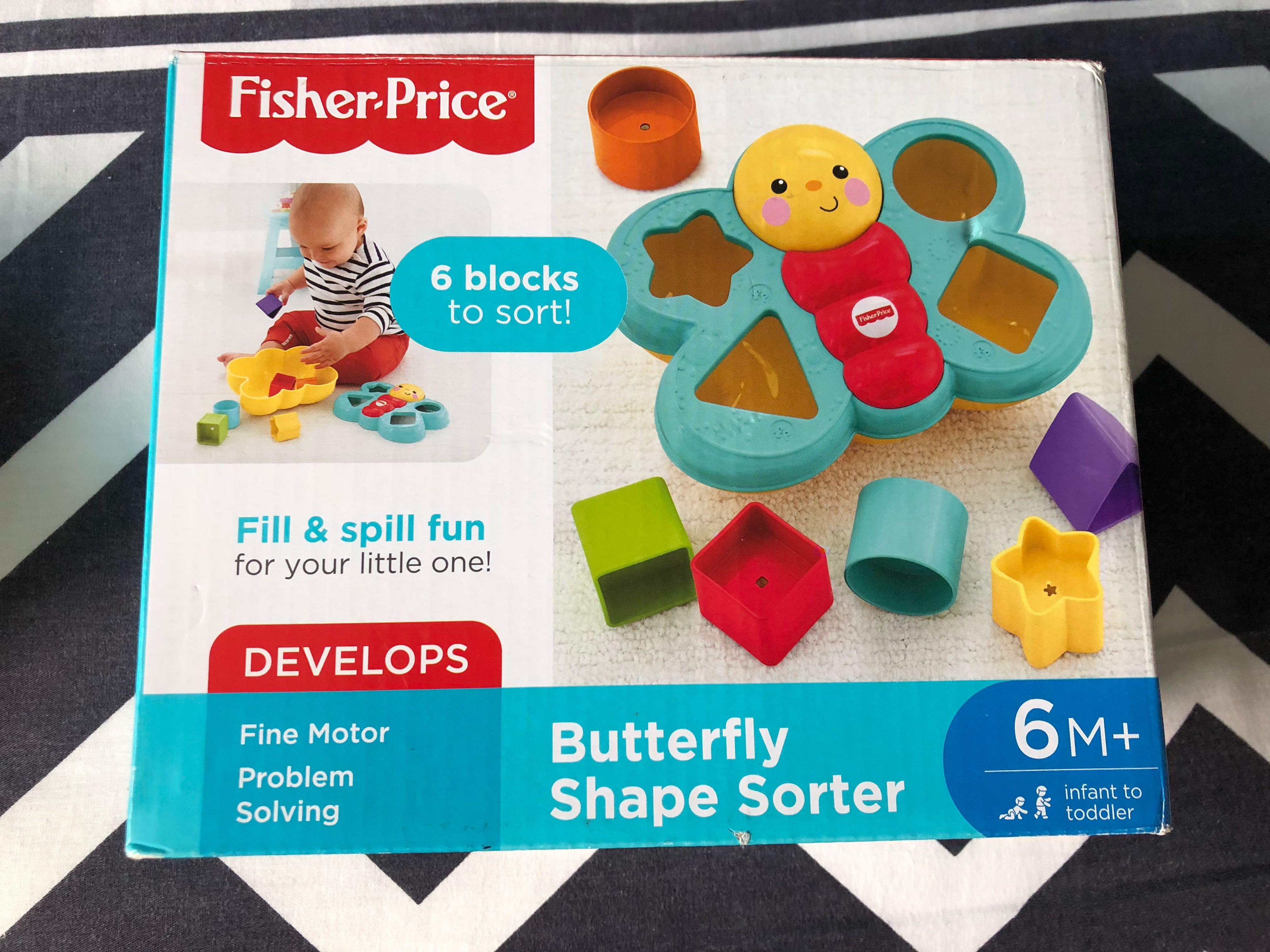 fisher price butterfly shape sorter